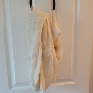 Elegant Cream Women's Scarf
